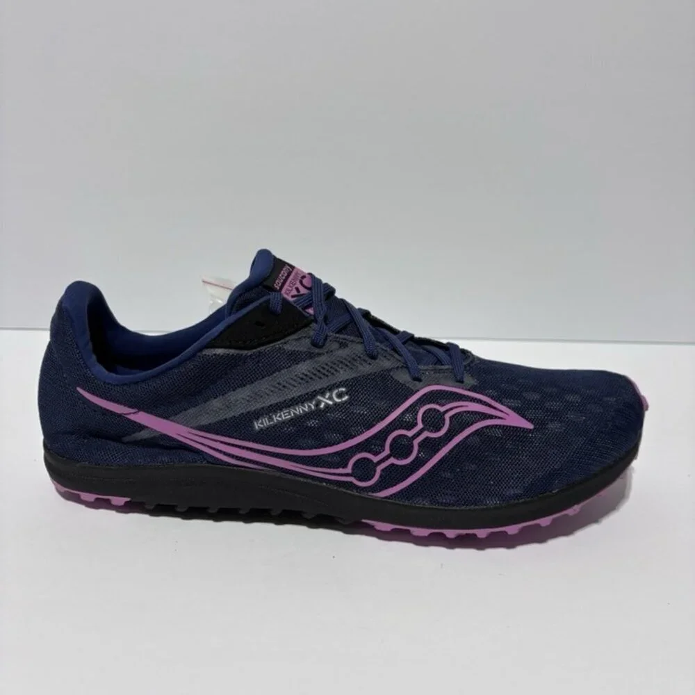 Saucony Women’s Kilkenny XC 9 Spike Indigo Sneakers, Size 12 M